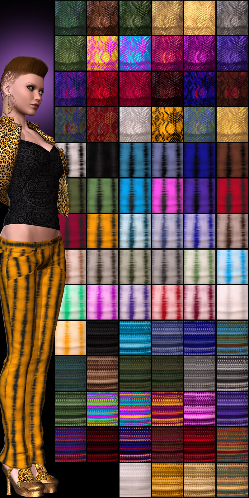 Pd-Color Riot Poser Materials by N/A