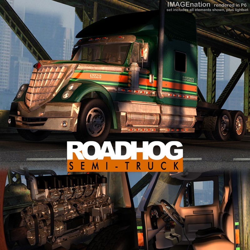 IN RoadHog Semi Truck by N/A