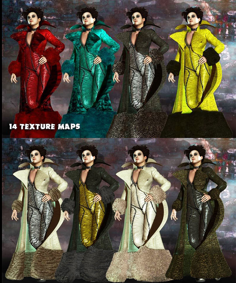 Amazing Coat for V4 by N/A