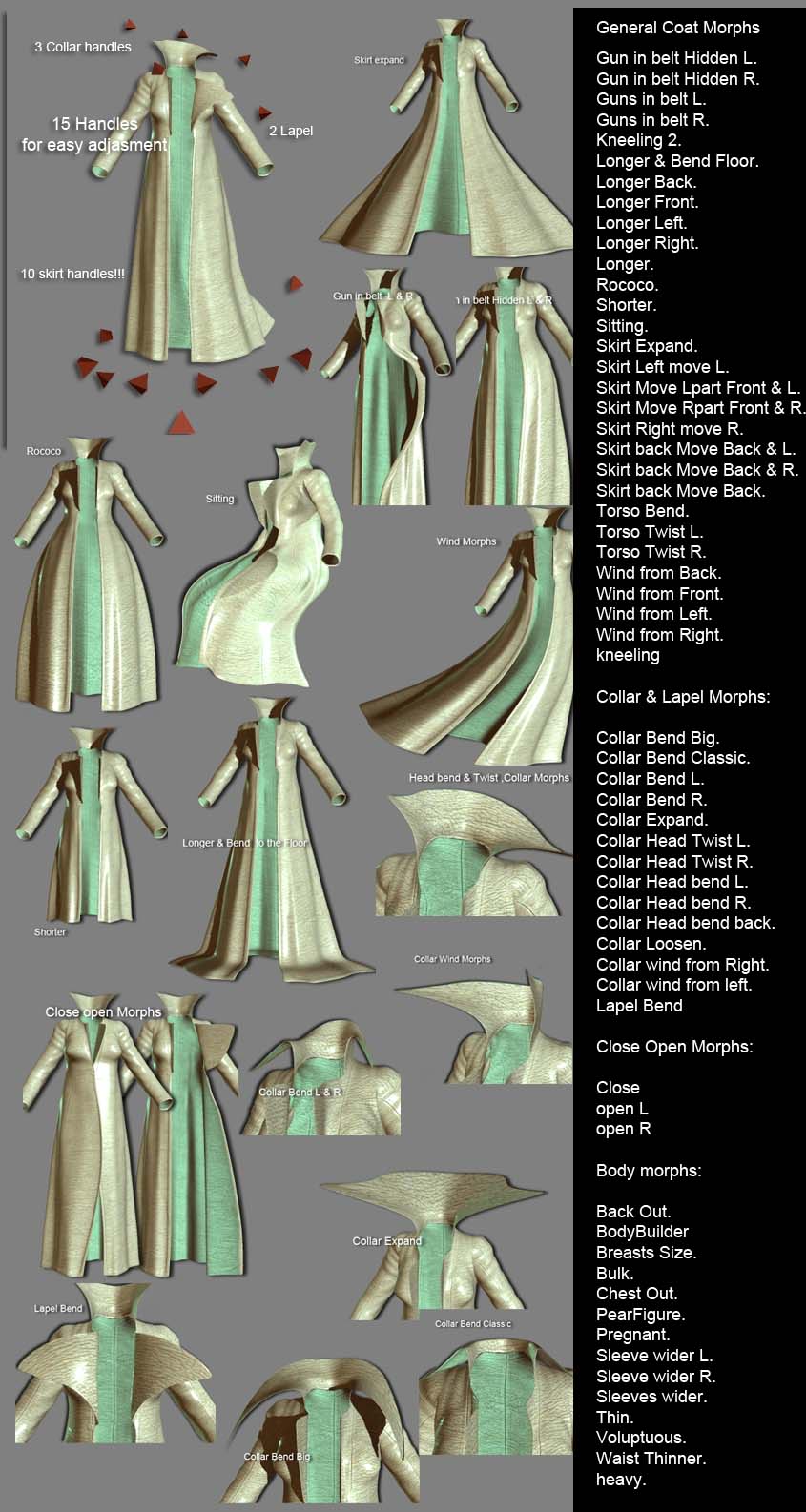 Amazing Coat for V4 by N/A