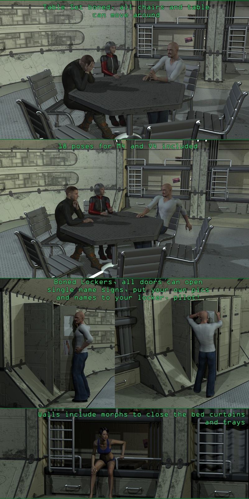 Crew Quarters 2260 by 3-D-C by N/A