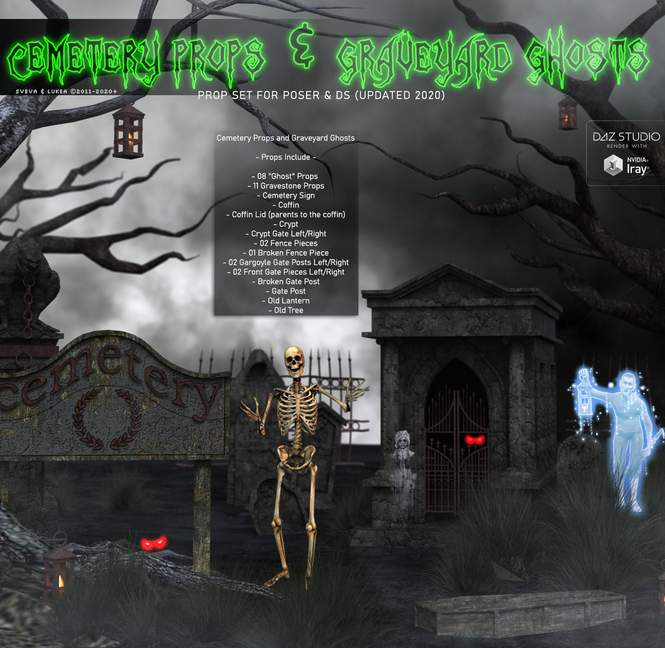 Haunted House Graveyard Props BUNDLE by N/A