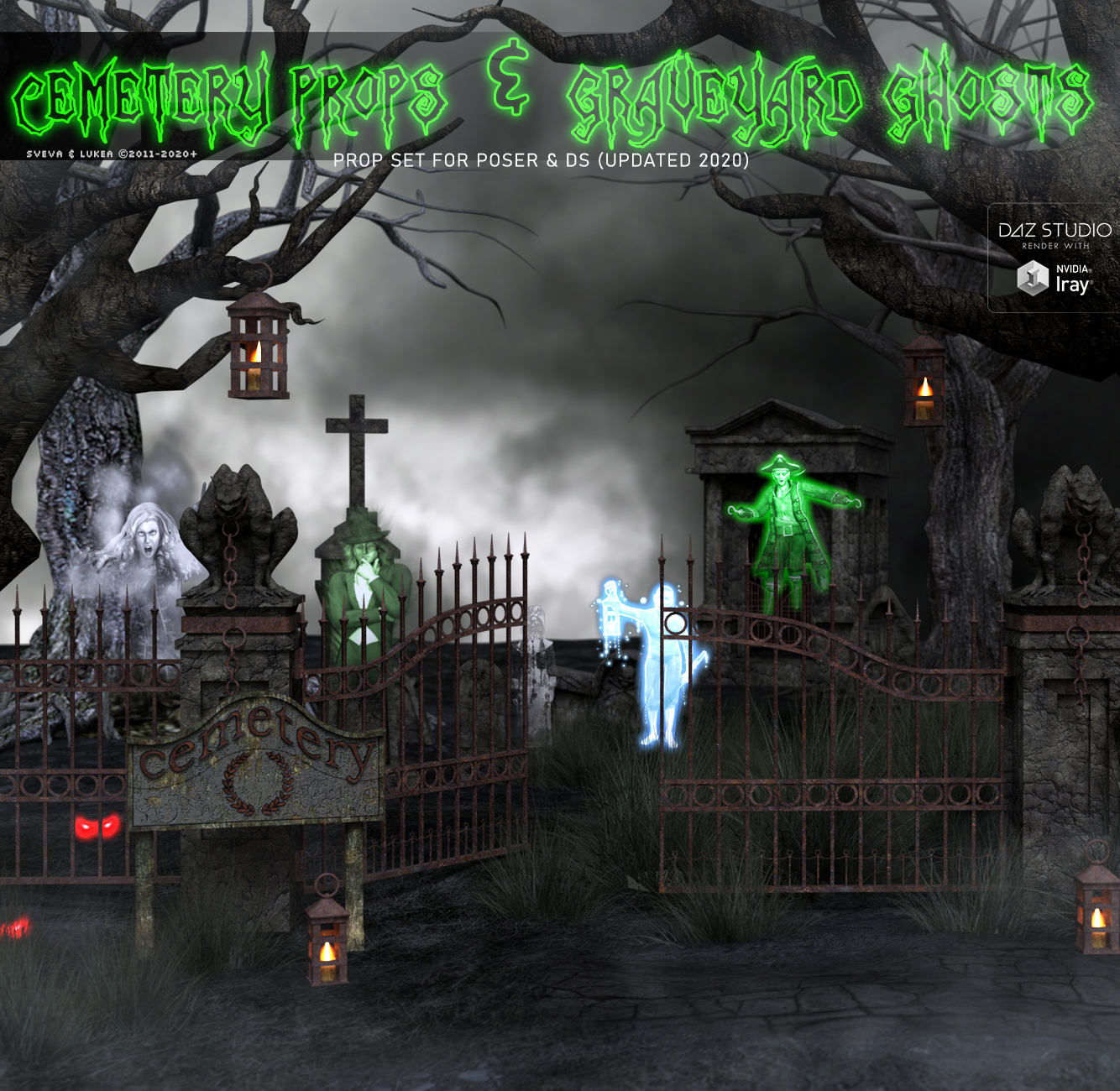 Haunted House Graveyard Props BUNDLE by N/A
