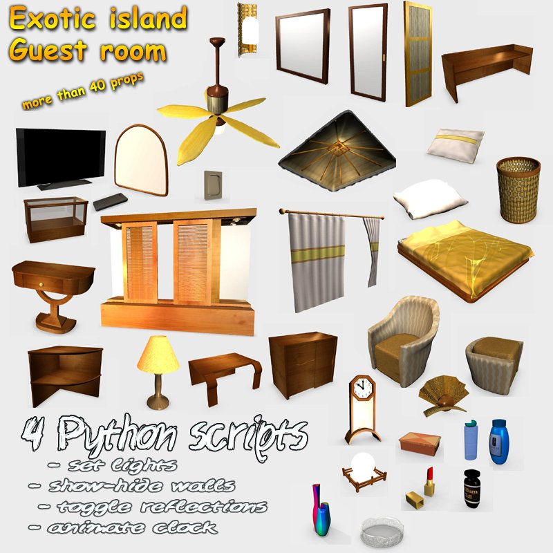 Exotic island - Guest room by N/A