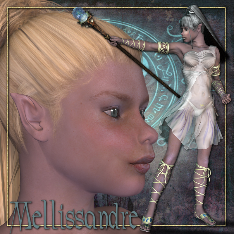 Mellissandre the fairy warrior by N/A