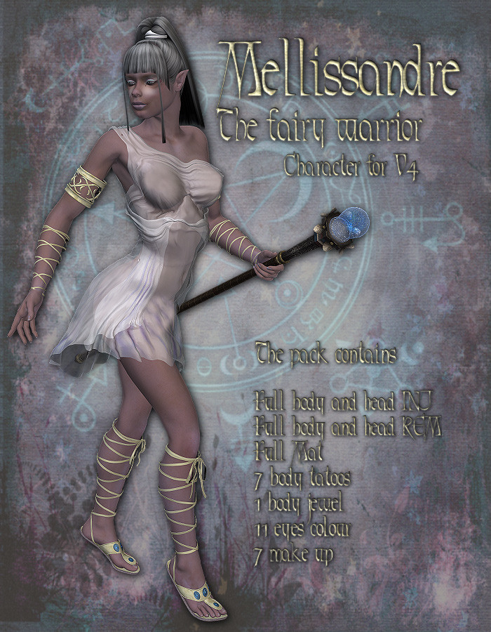 Mellissandre the fairy warrior by N/A