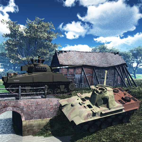 Sherman Firefly (for Poser) by N/A