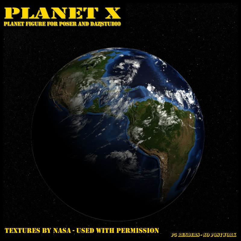 Planet X for Poser and Daz Studio by N/A