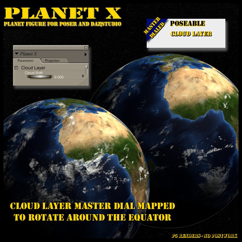 Planet X for Poser and Daz Studio by N/A