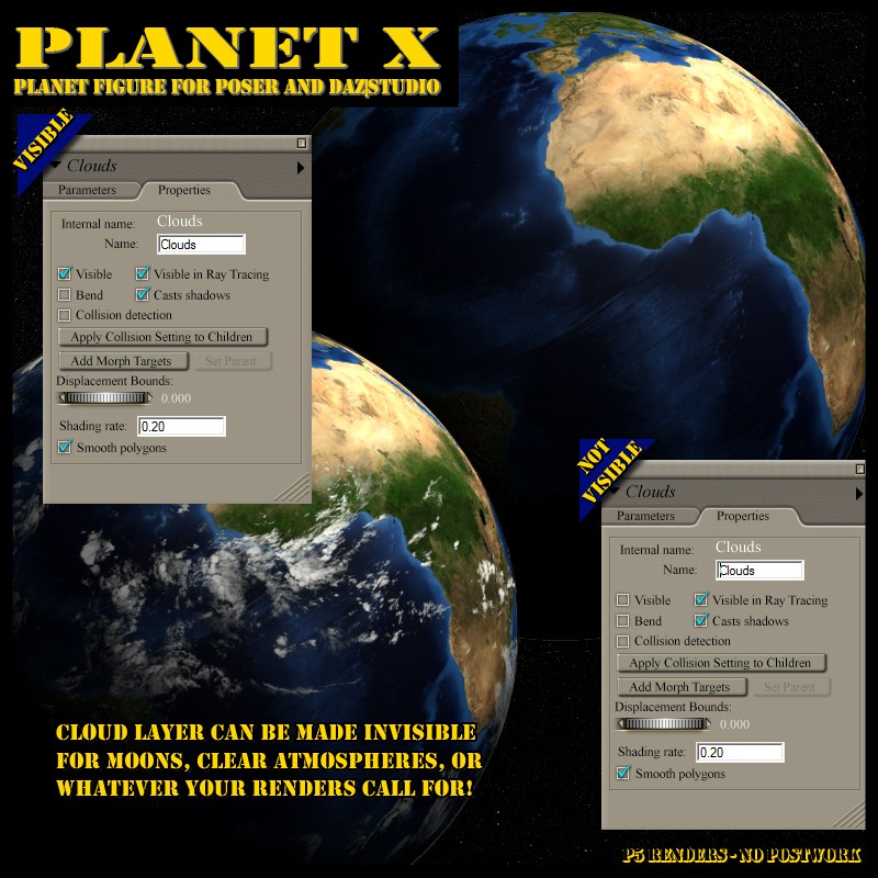Planet X for Poser and Daz Studio by N/A
