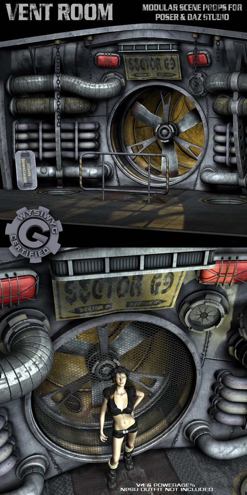 Razor Rider: Vent Room by N/A