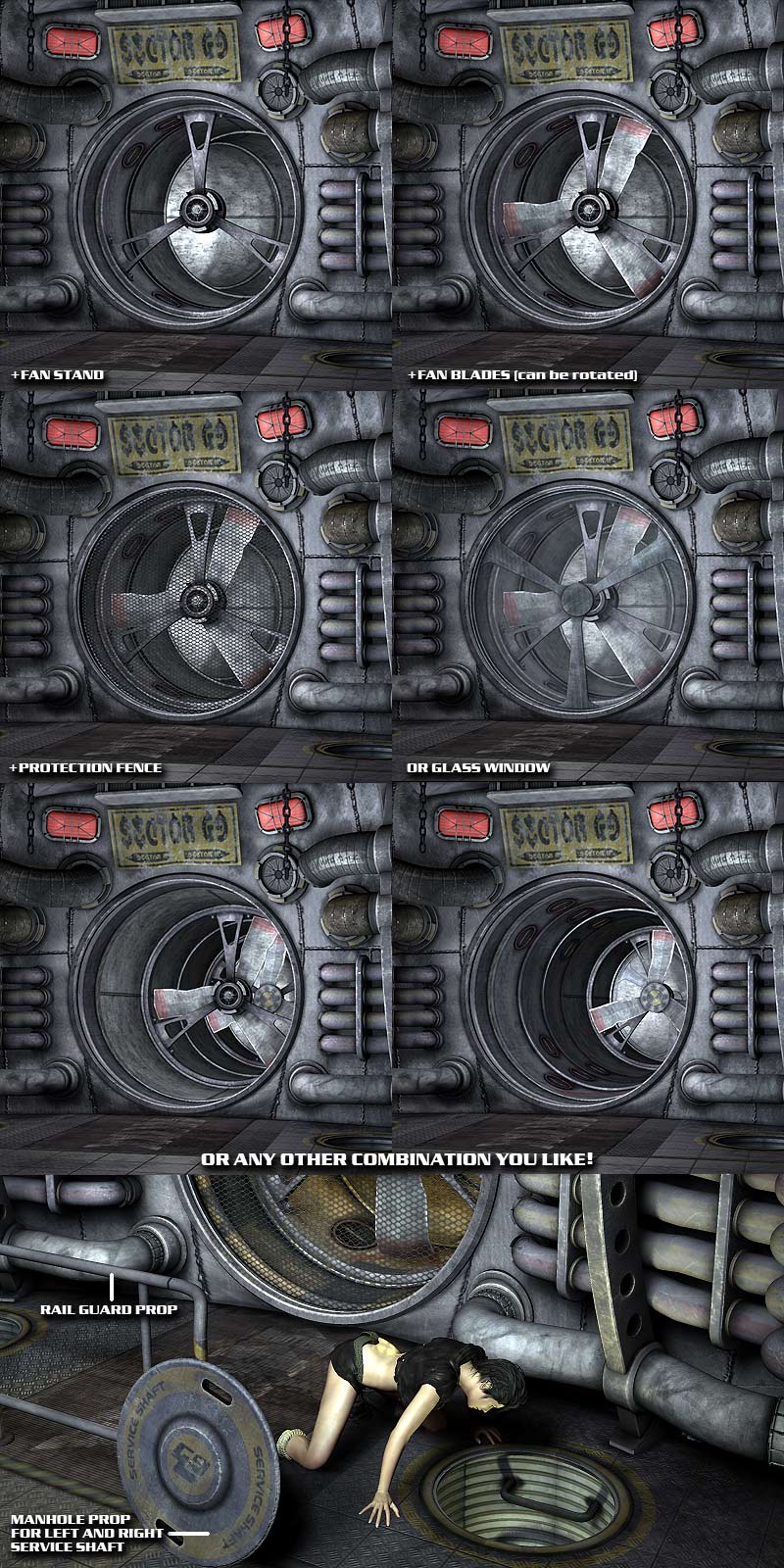 Razor Rider: Vent Room by N/A