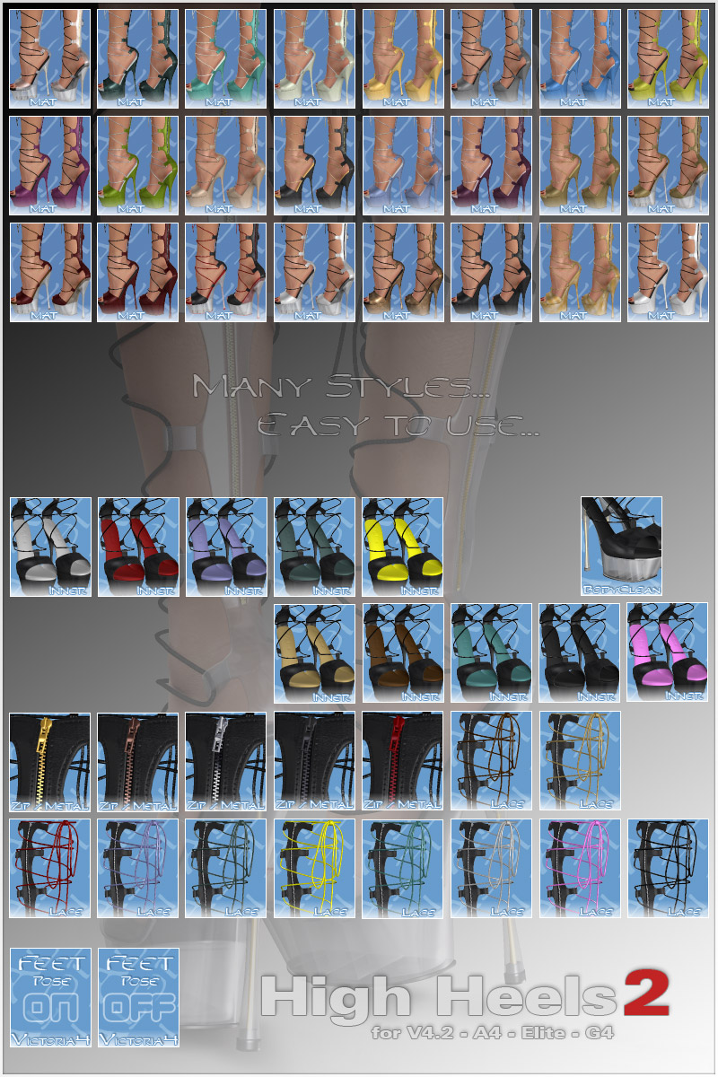 HighHeels 2 for V4.2/A4/Elite/G4 by N/A