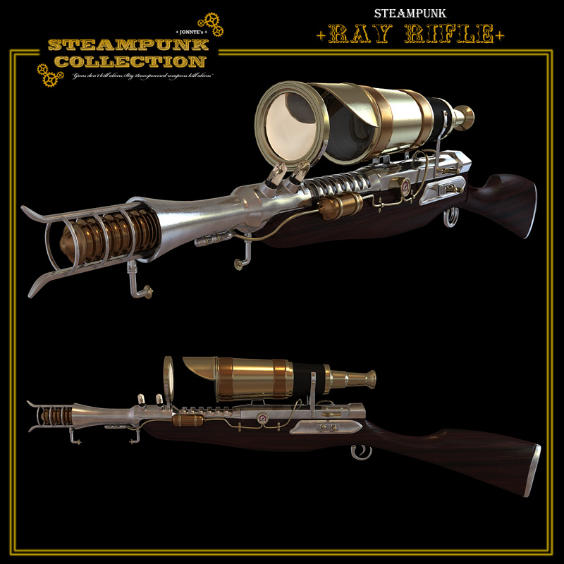 SteamPunk - Ray Rifle by N/A