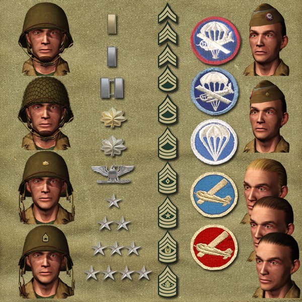 US Paratrooper WWII (Poser) by N/A