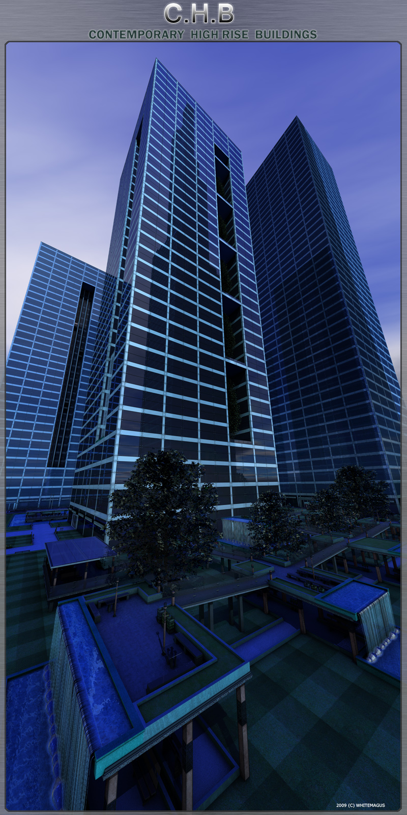 C.H.B. Contemporary  High Rise  Buildings (poser version) by N/A