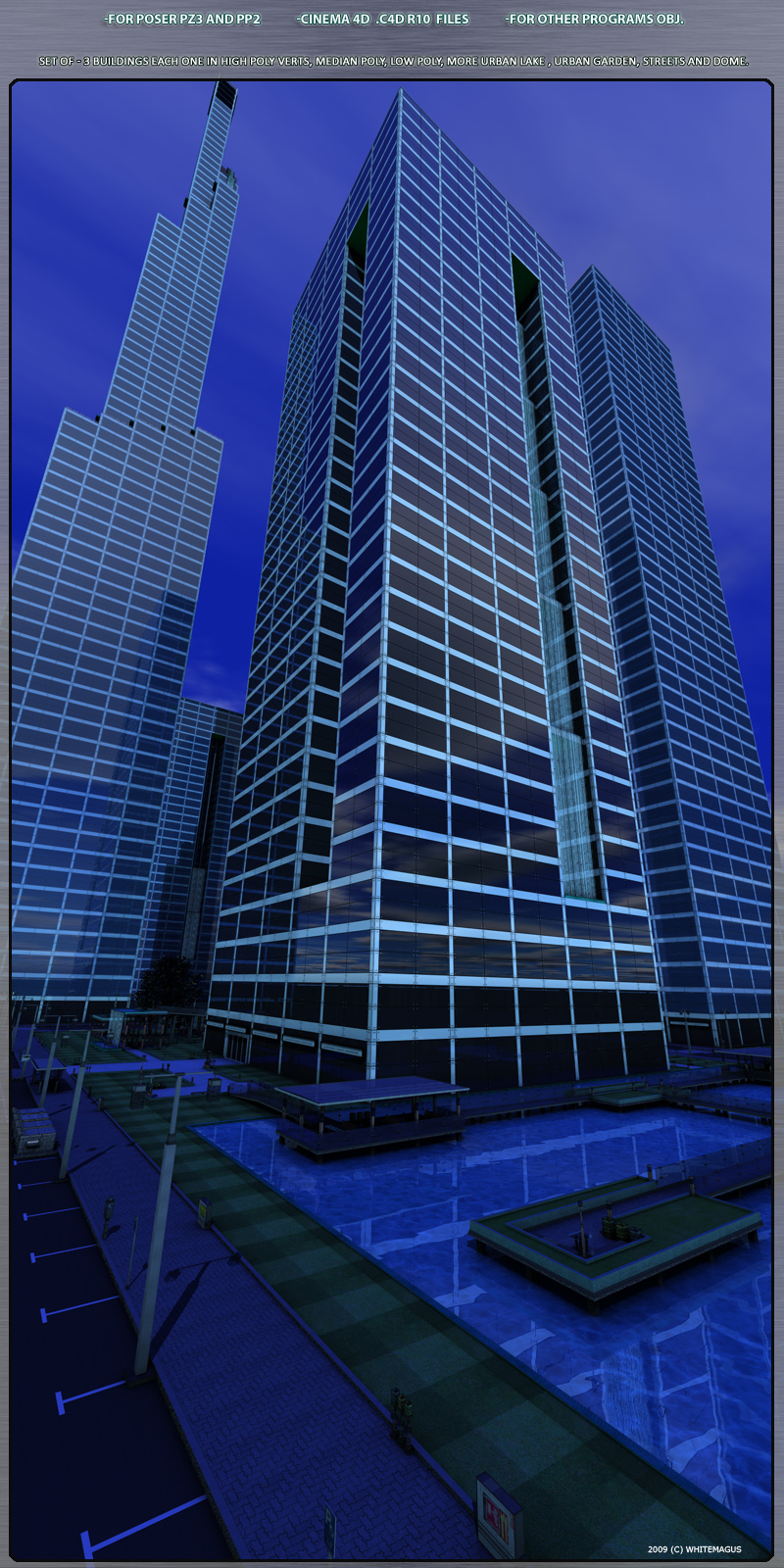 C.H.B. Contemporary  High Rise  Buildings (poser version) by N/A