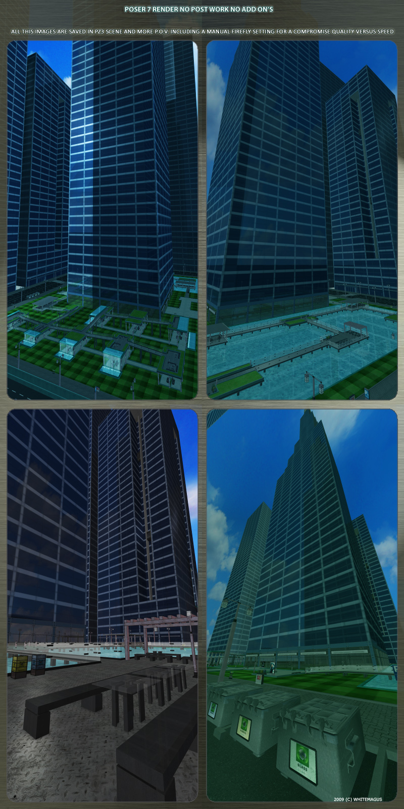 C.H.B. Contemporary  High Rise  Buildings (poser version) by N/A