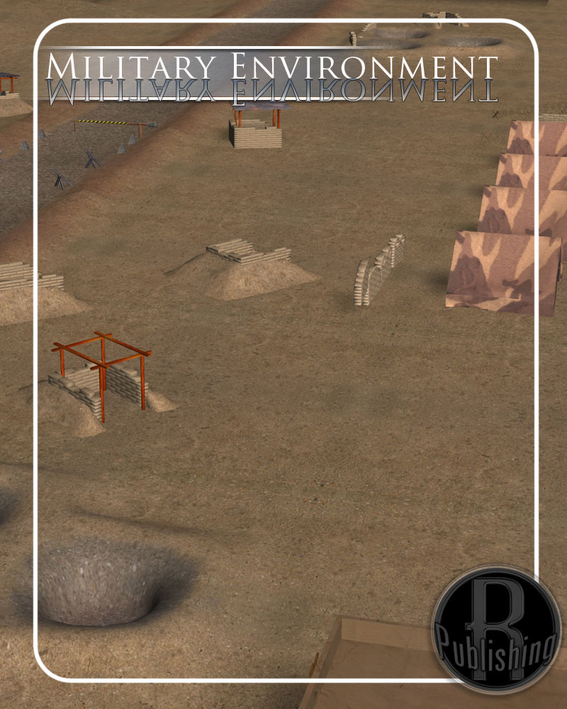 Military Environment (Poser, OBJ & Vue) by N/A