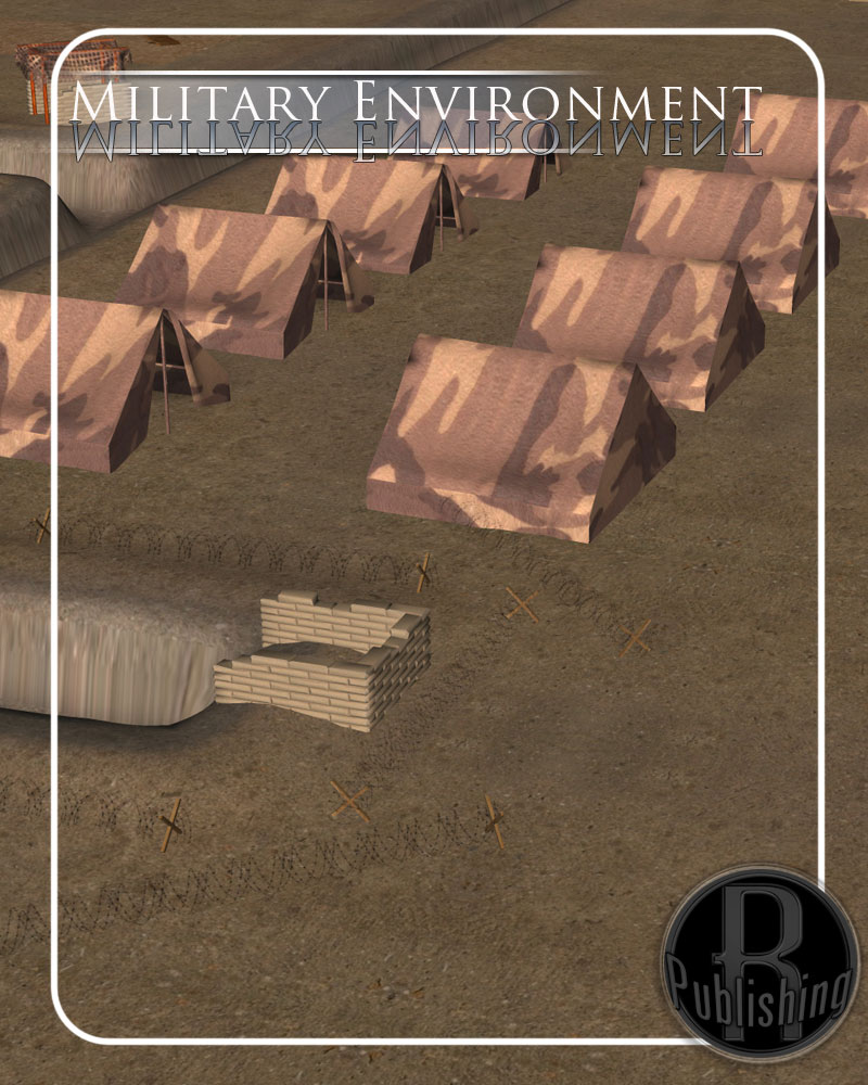Military Environment (Poser, OBJ & Vue) by N/A