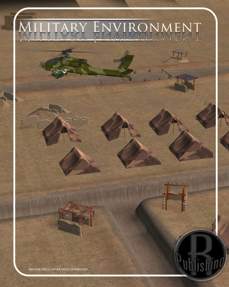 Military Environment (Poser, OBJ & Vue) by N/A
