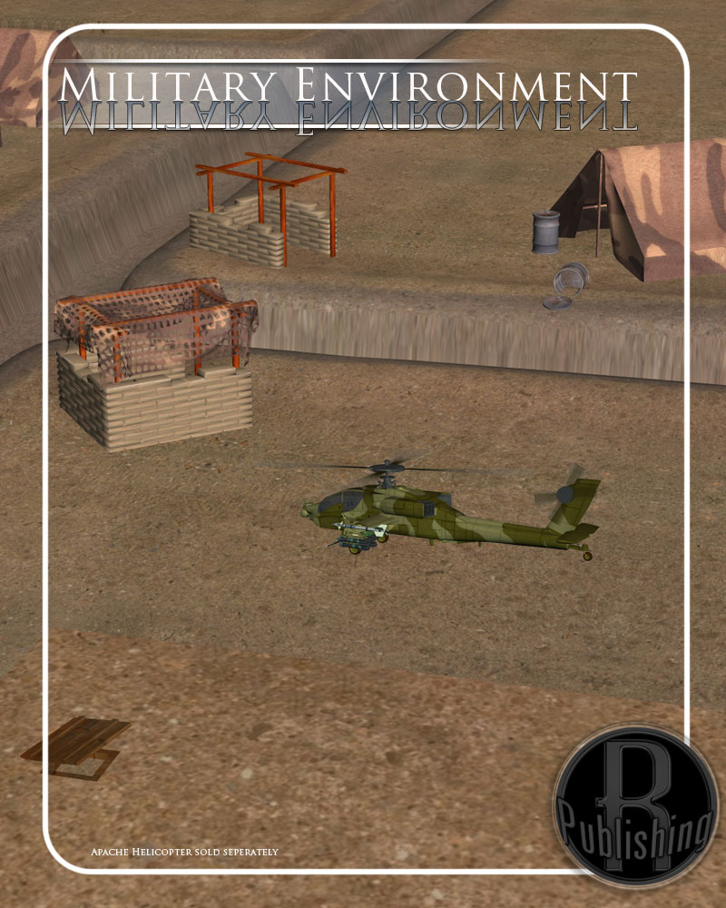 Military Environment (Poser, OBJ & Vue) by N/A
