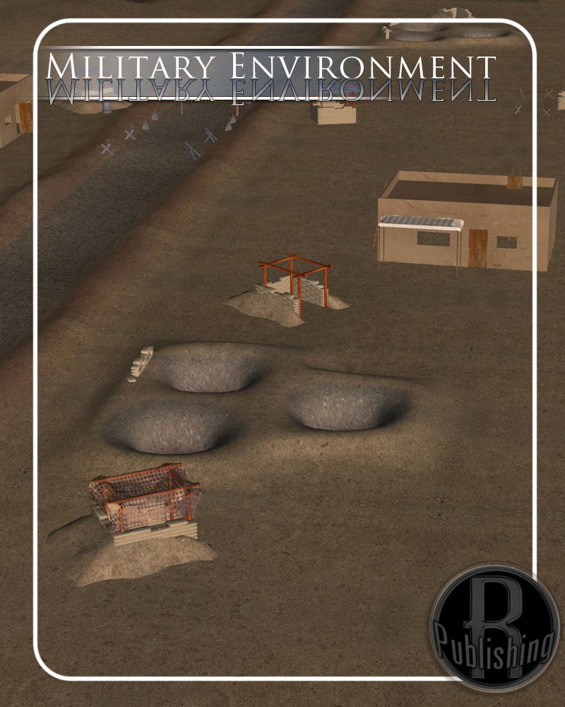 Military Environment (Poser, OBJ & Vue) by N/A