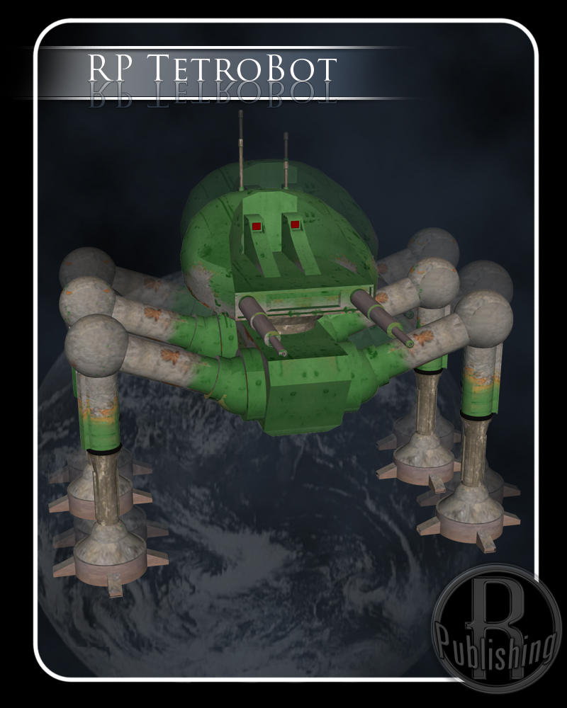 Tetrobot (Poser, OBJ & LWO) by N/A