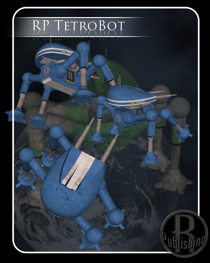 Tetrobot (Poser, OBJ & LWO) by N/A