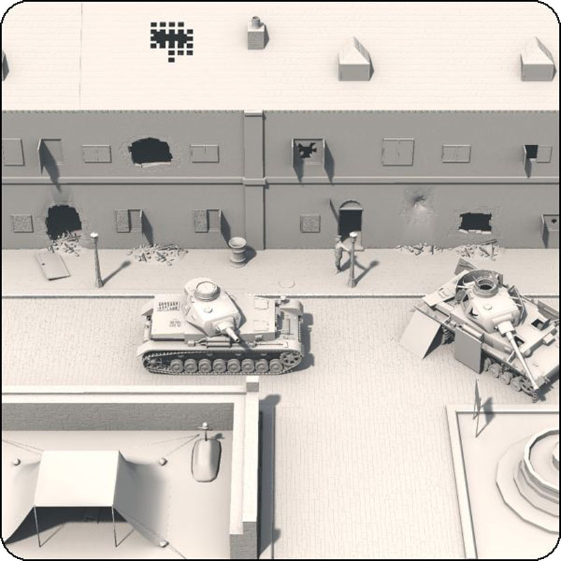 Military Environment 2 (Poser, OBJ & Vue) by N/A
