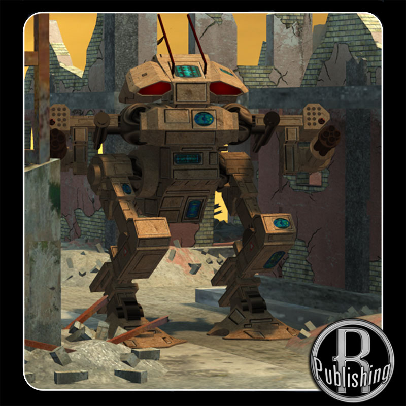 Grasshopper Mech (Poser & OBJ) by N/A
