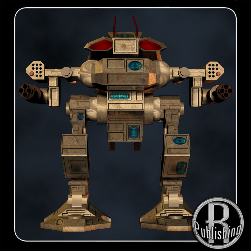 Grasshopper Mech (Poser & OBJ) by N/A