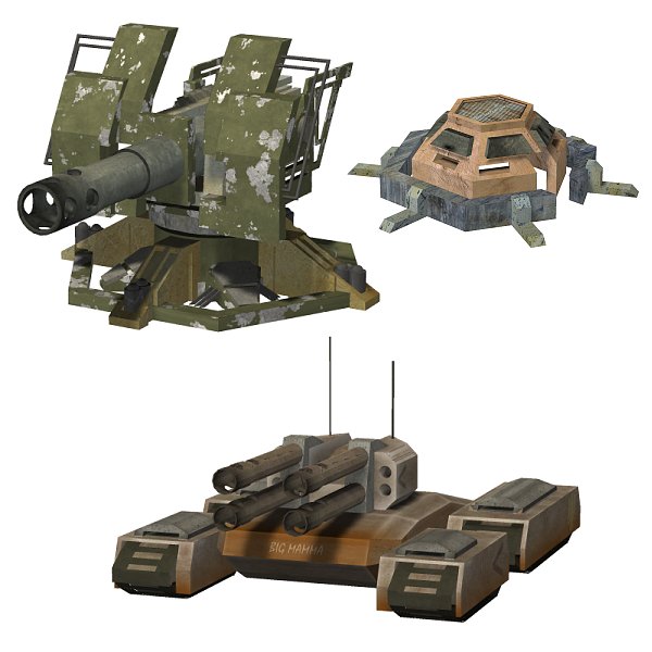 Future War - Dogs Of War (Poser, OBJ & Vue) by N/A