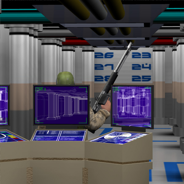 Futuristic Prison (Poser, OBJ & LWO) by N/A