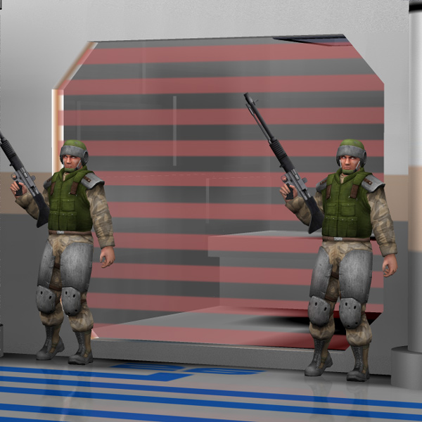 Futuristic Prison (Poser, OBJ & LWO) by N/A