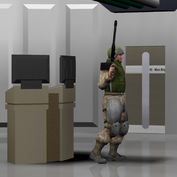 Futuristic Prison (Poser, OBJ & LWO) by N/A