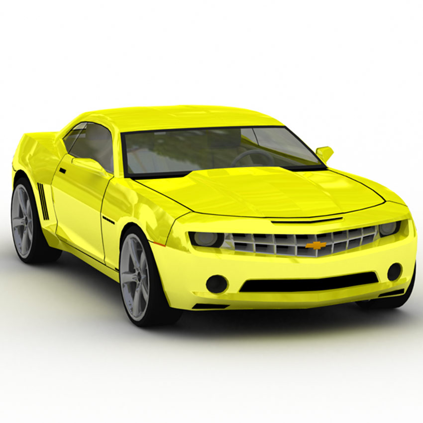 Chevrolet Camaro 2007 (3DS, LWO & OBJ) by N/A