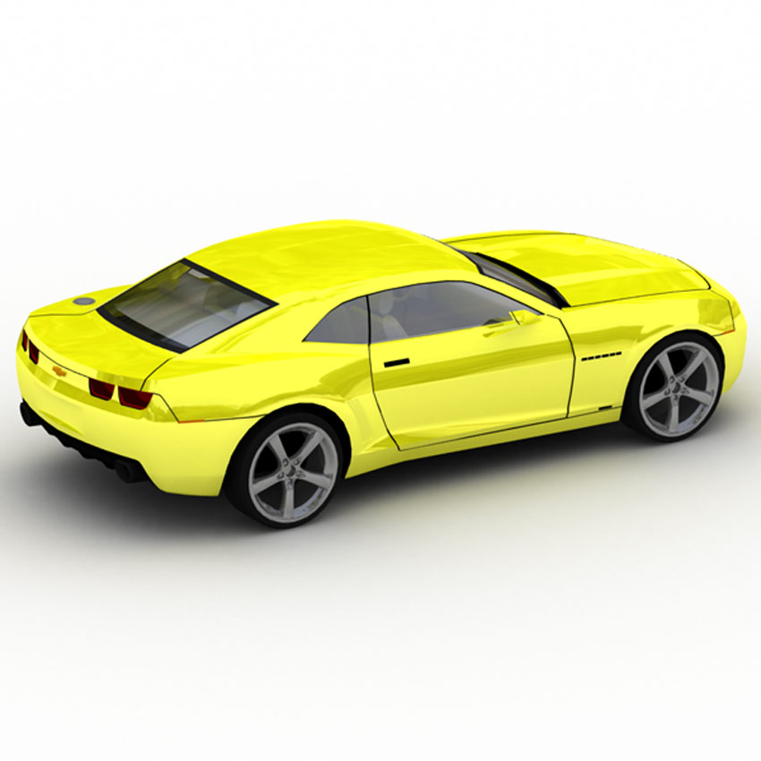 Chevrolet Camaro 2007 (3DS, LWO & OBJ) by N/A