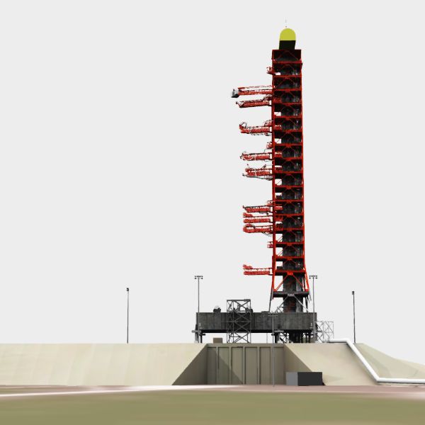 Apollo Launch Complex 39 (for Poser) by N/A