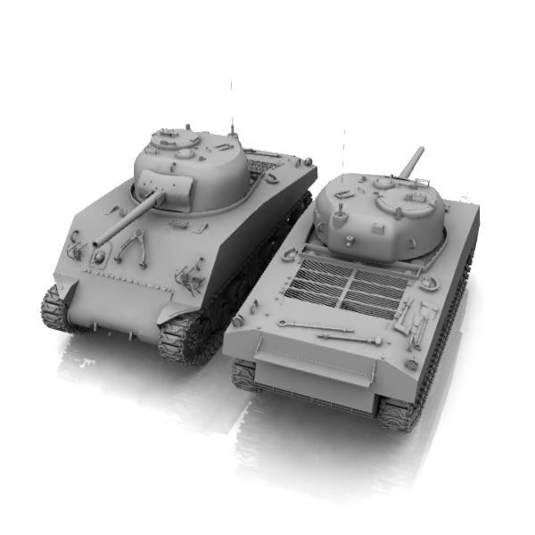 M4A3 Sherman (for Vue) by N/A