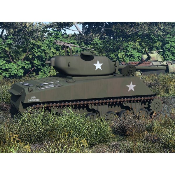 M4A3_76 Sherman (for Poser) by N/A