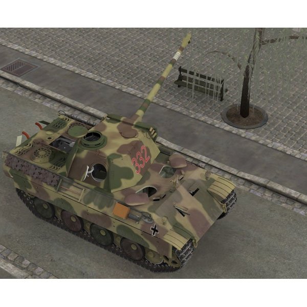 PzVd Panther (for Poser) by N/A