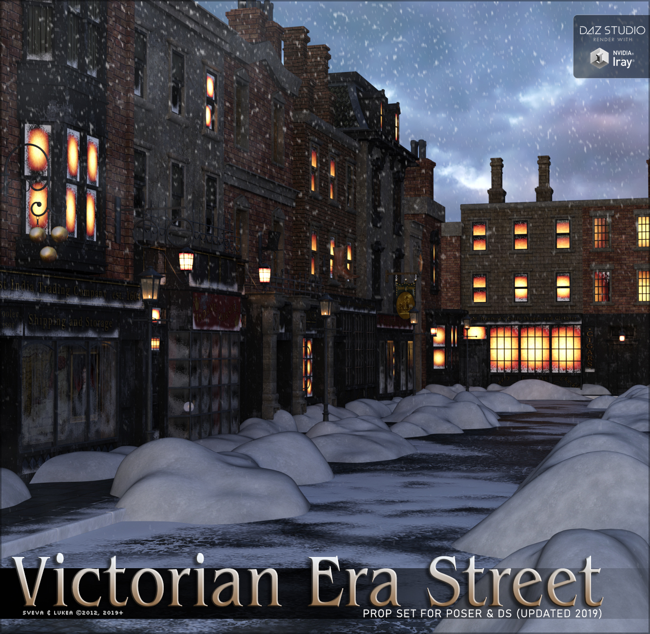 Victorian Era Street by N/A