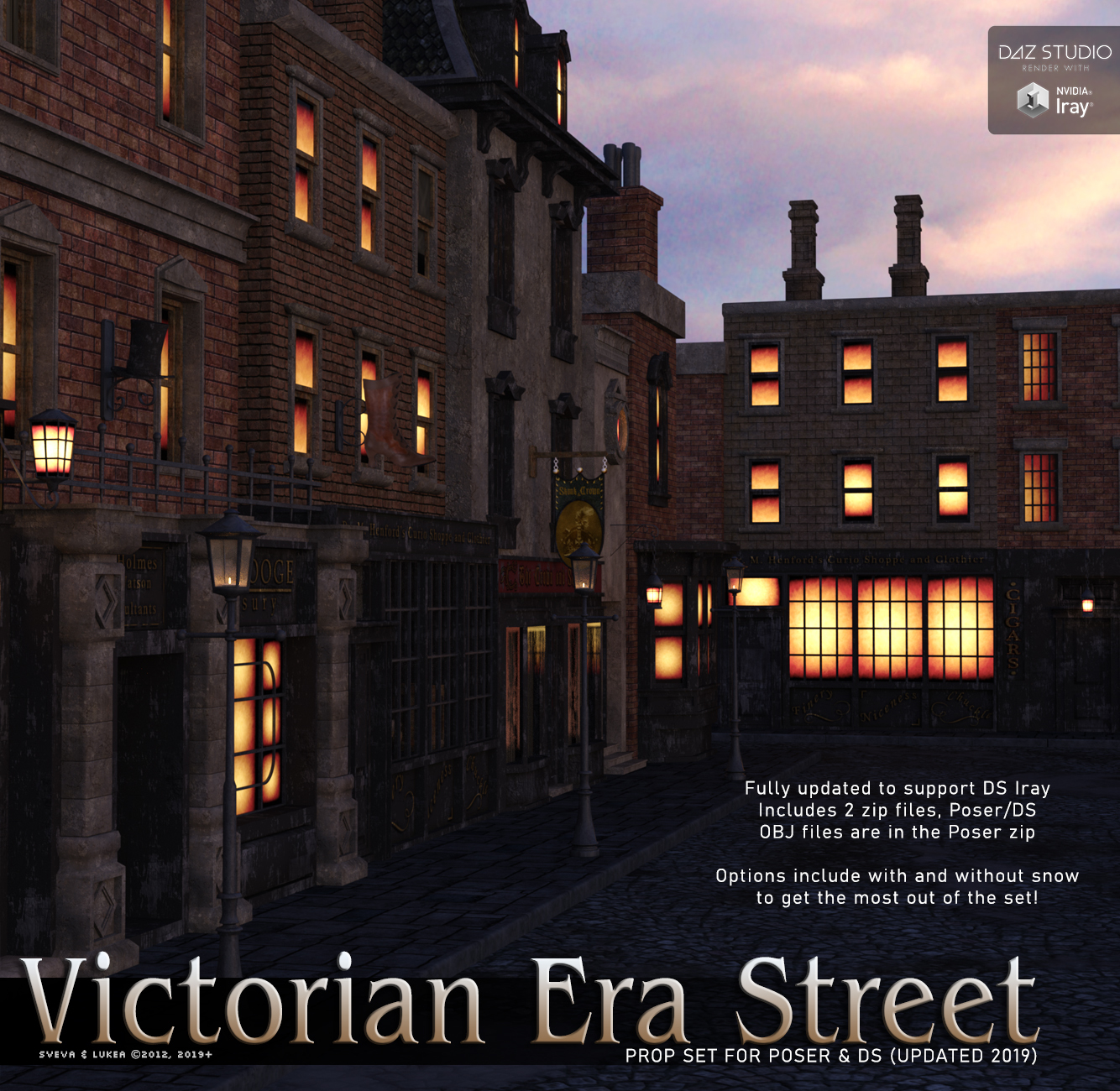 Victorian Era Street by N/A