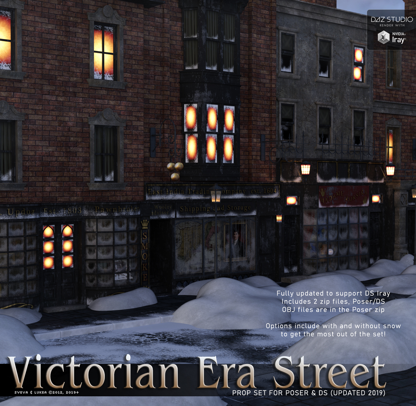 Victorian Era Street by N/A