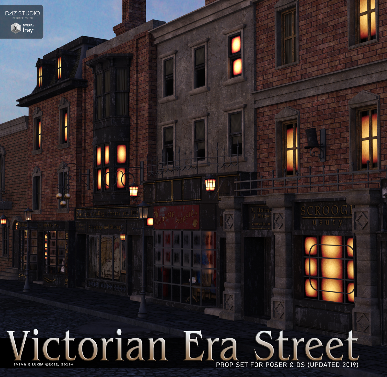 Victorian Era Street by N/A