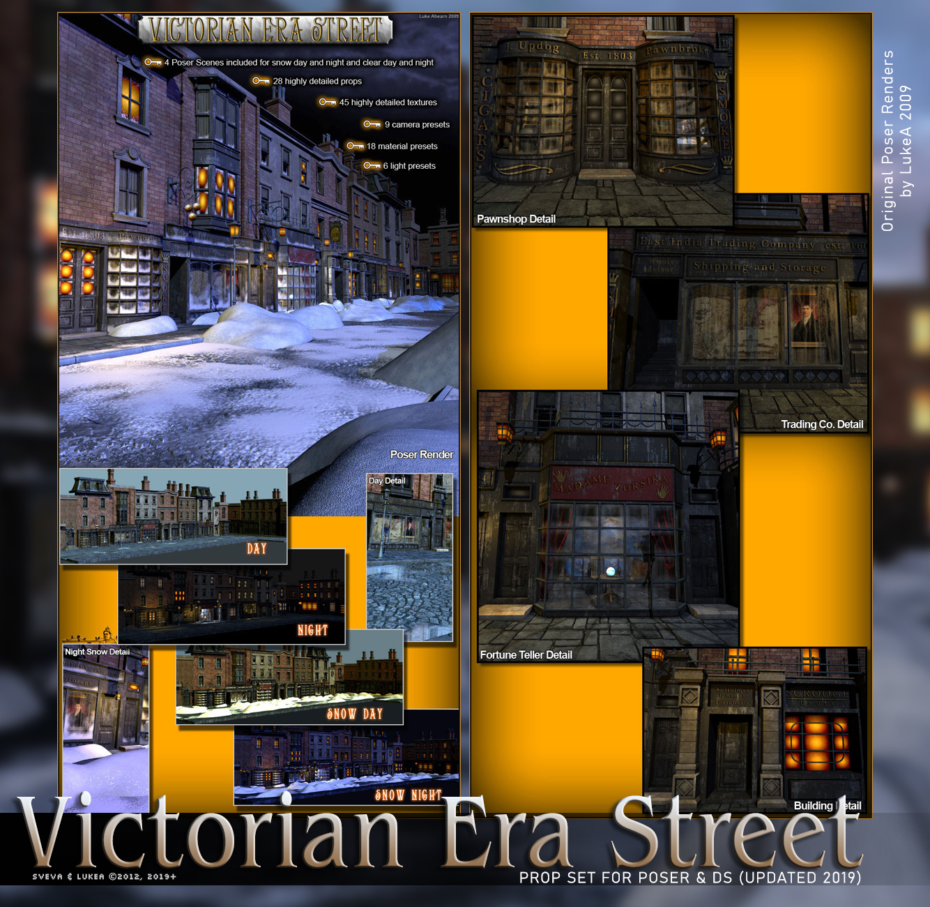 Victorian Era Street by N/A