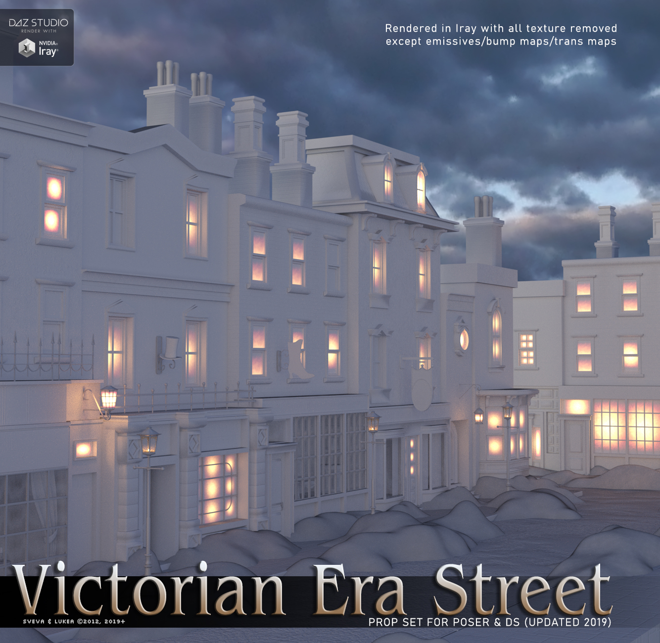 Victorian Era Street by N/A