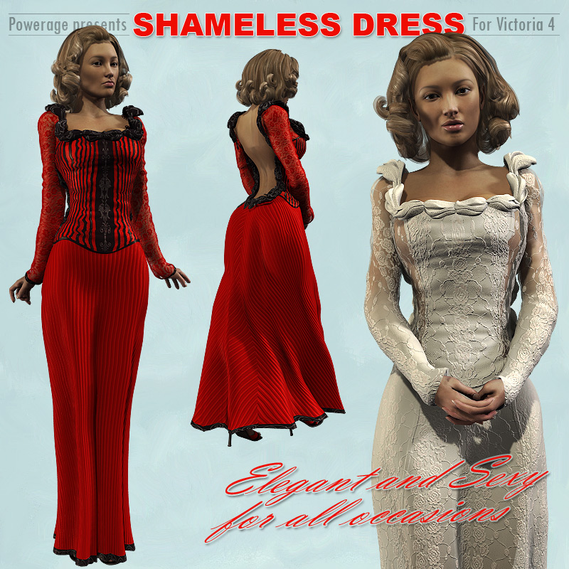 Shameless Dress for V4 by N/A