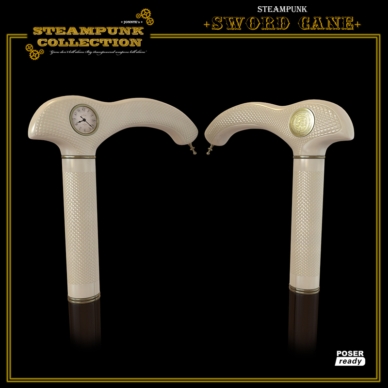 SteamPunk - SwordCane by N/A